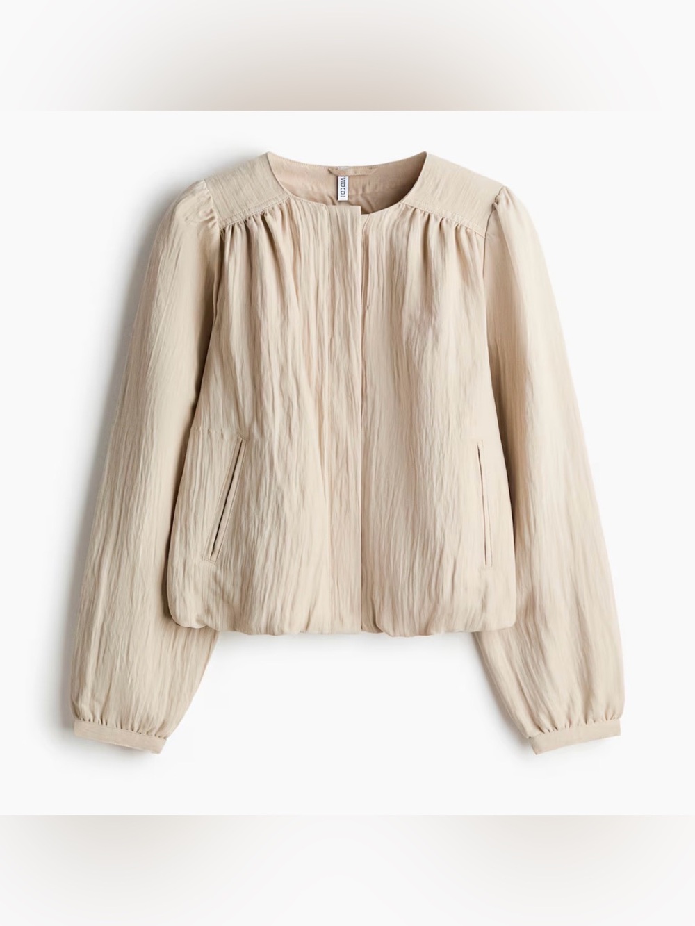 H&M Oversized Twill Utility Jacket NWOT
